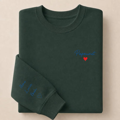 T-shirt personnalisé papa - Papounet – vue 34
