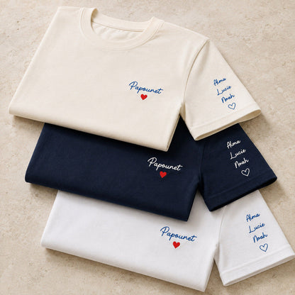 T-shirt personnalisé papa - Papounet
