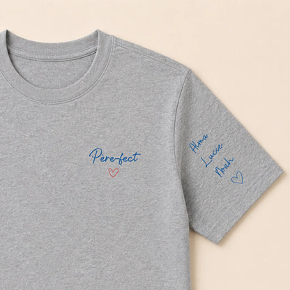 T-shirt personnalisé papa - Père-fect – vue 13