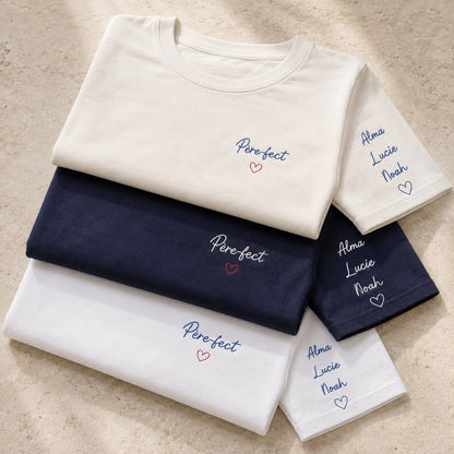 T-shirt personnalisé papa - Père-fect – vue 5