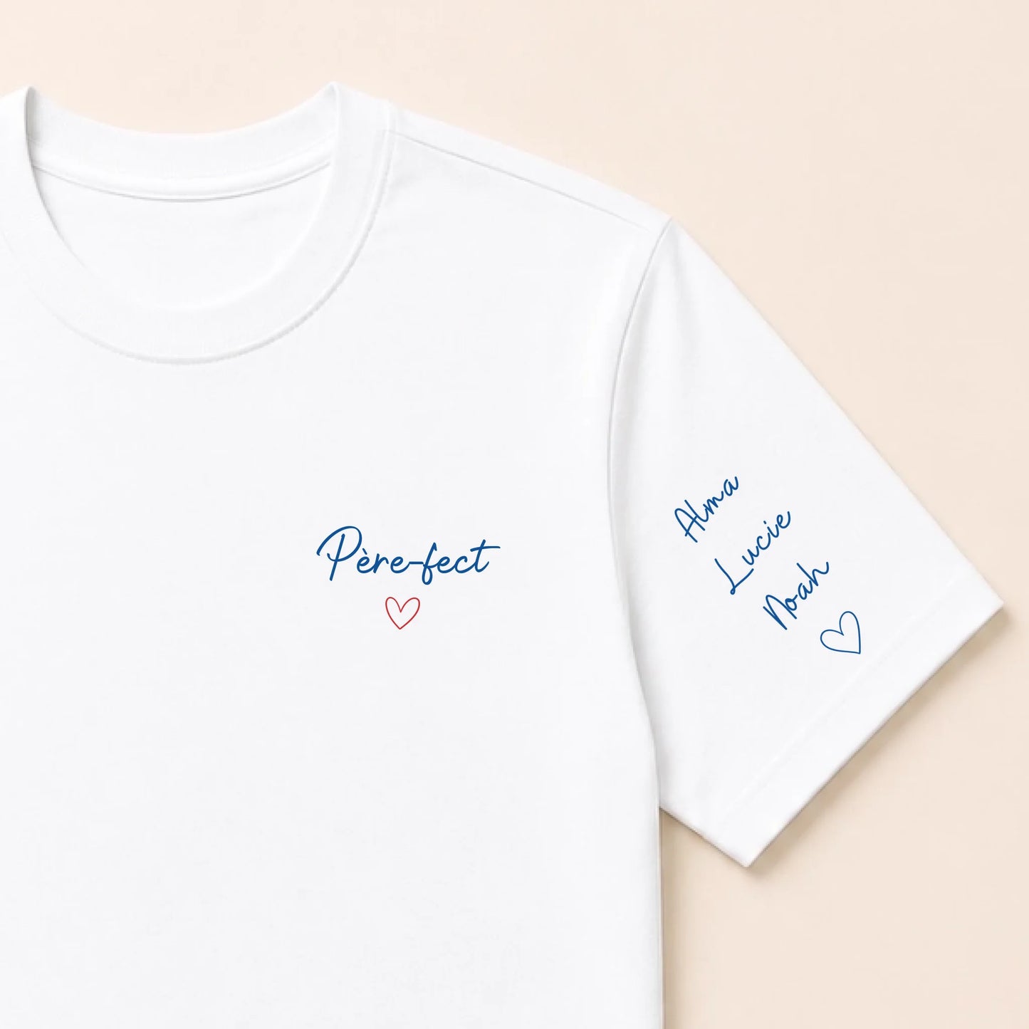 T-shirt personnalisé papa - Père-fect – vue 8