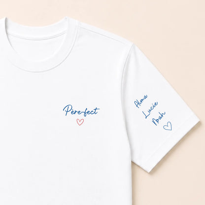 T-shirt personnalisé papa - Père-fect – vue 8