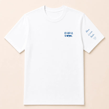 T-shirt personnalisé papa - Papa cool – vue 10