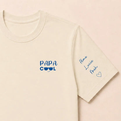 T-shirt personnalisé papa - Papa cool – vue 17