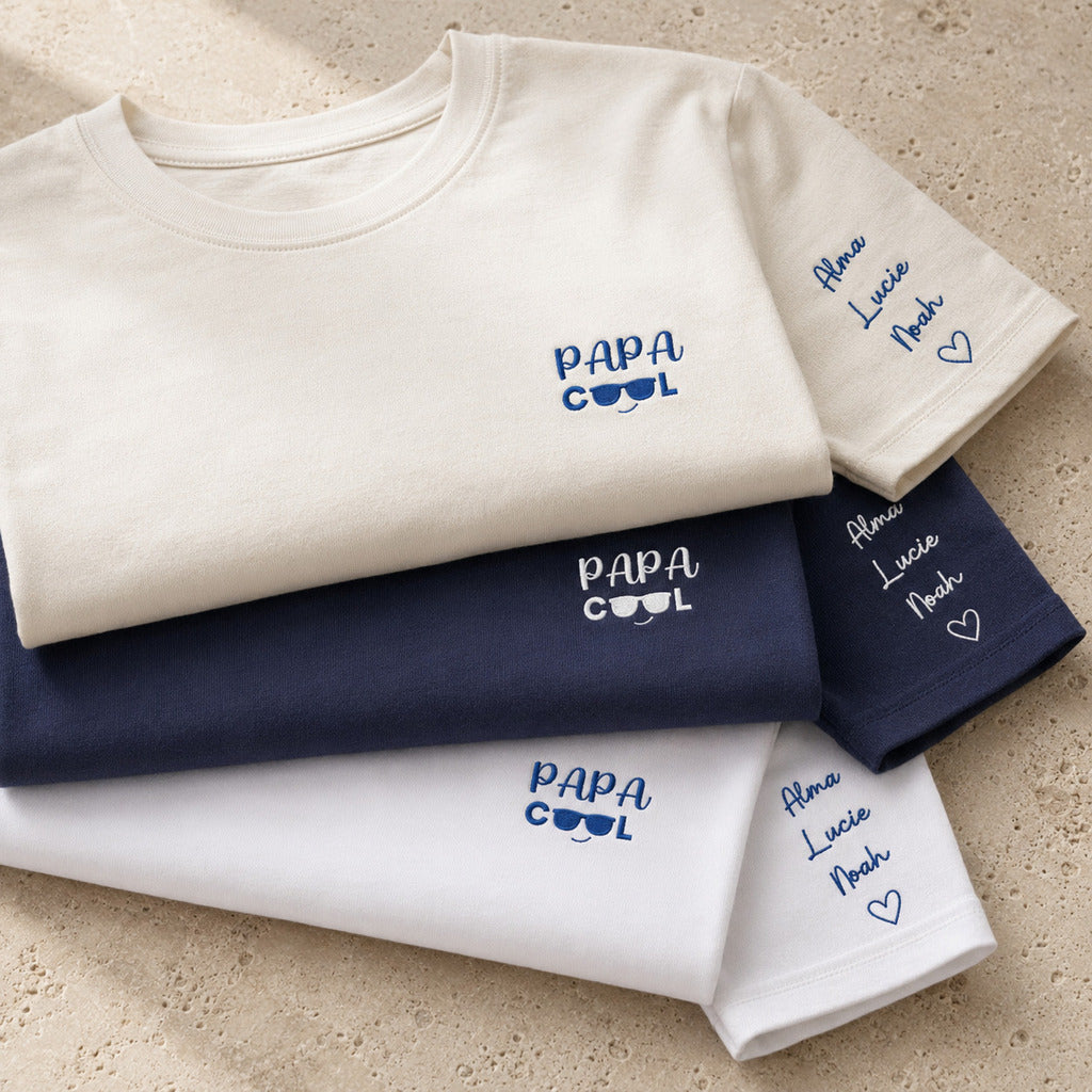 T-shirt personnalisé papa - Papa cool – vue 2