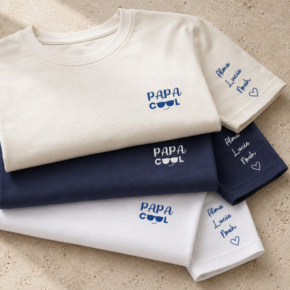 T-shirt personnalisé papa - Papa cool – vue 2