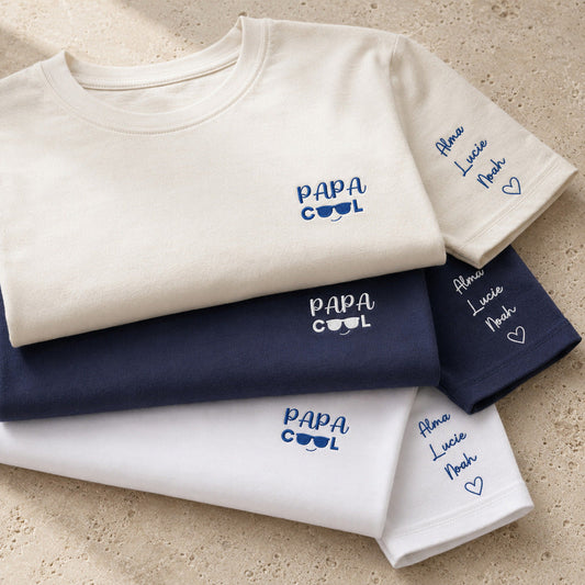 T-shirt personnalisé papa - Papa cool – vue 2