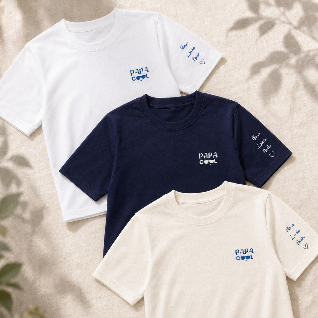 T-shirt personnalisé papa - Papa cool – vue 3