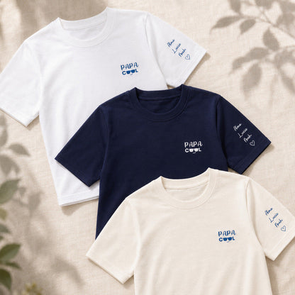T-shirt personnalisé papa - Papa cool – vue 3