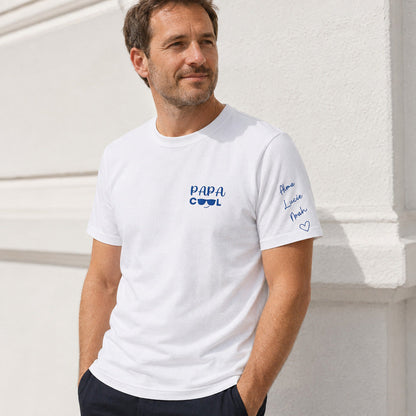 T-shirt personnalisé papa - Papa cool – vue 7