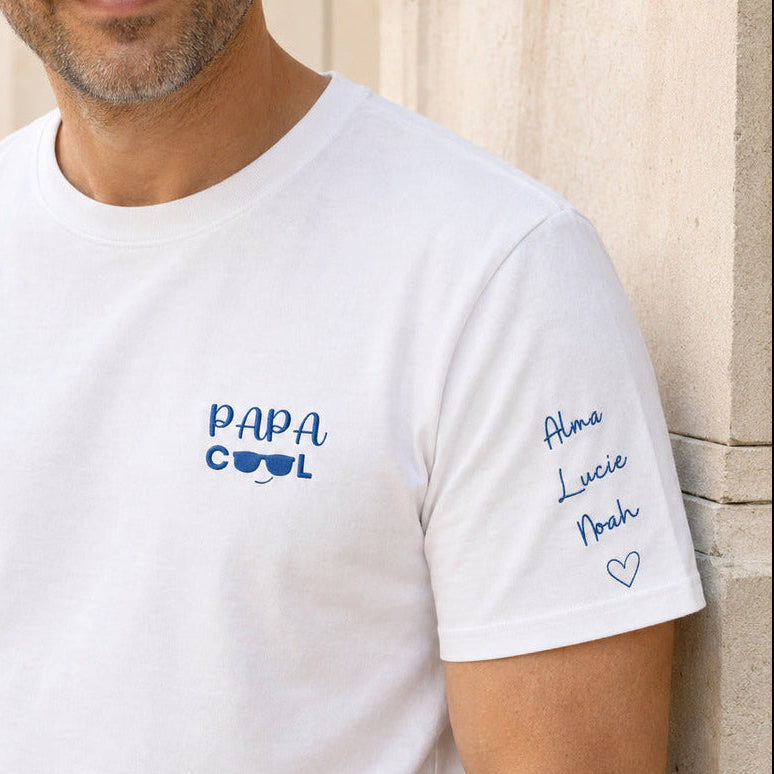T-shirt personnalisé papa - Papa cool