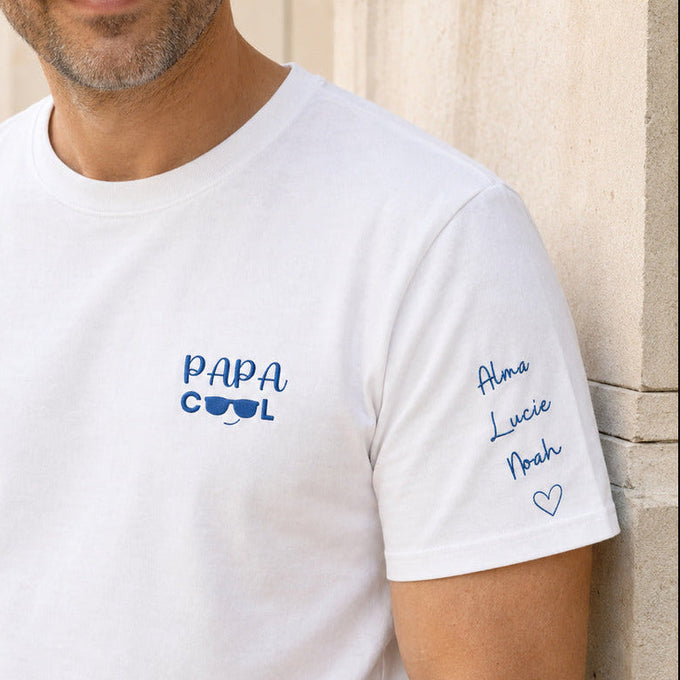 T-shirt personnalisé papa - Papa cool