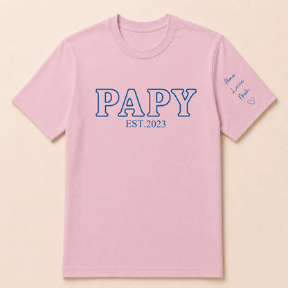 T-shirt personnalisé papy - Papy est – vue 14