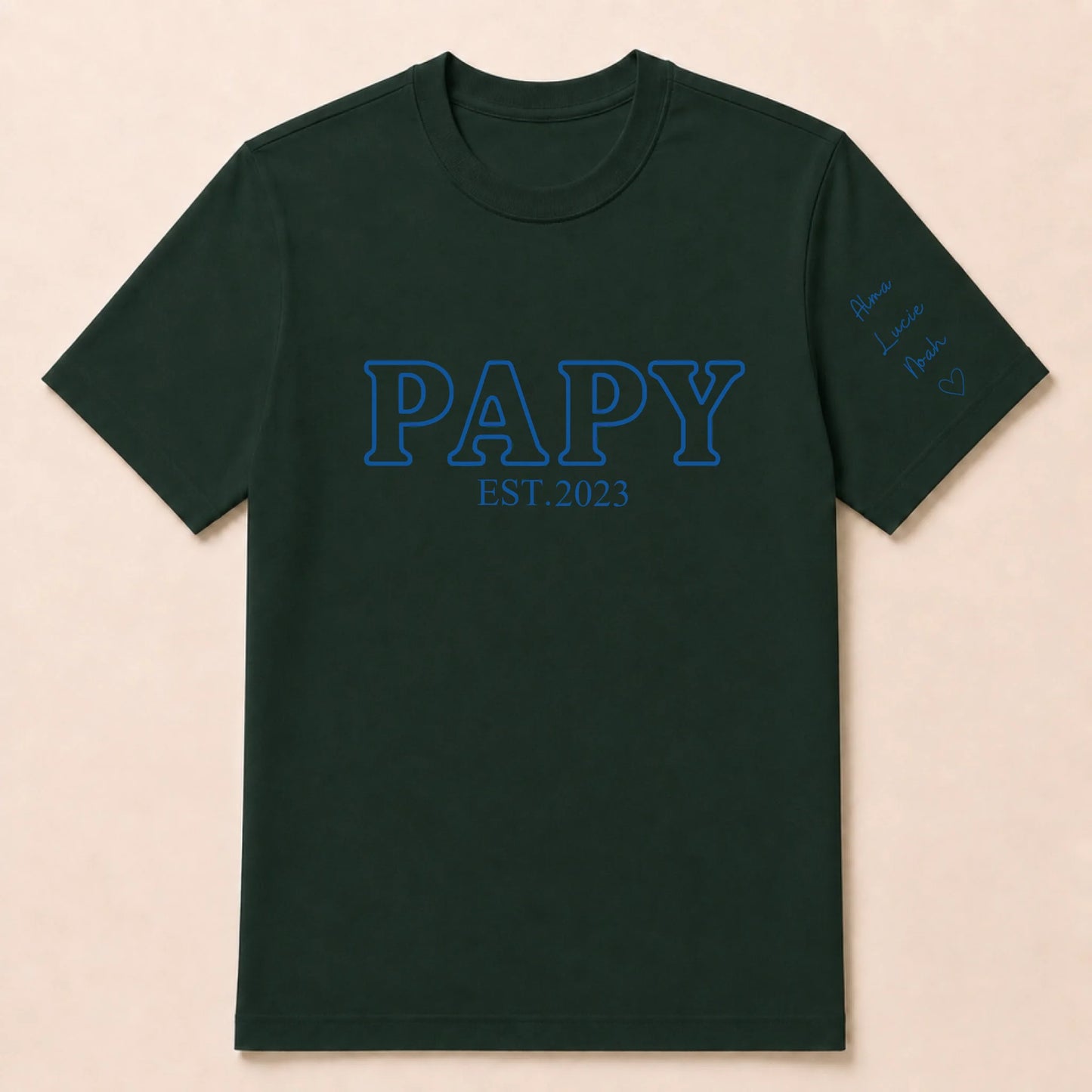 T-shirt personnalisé papy - Papy est – vue 17