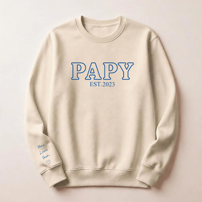 T-shirt personnalisé papy - Papy est – vue 24