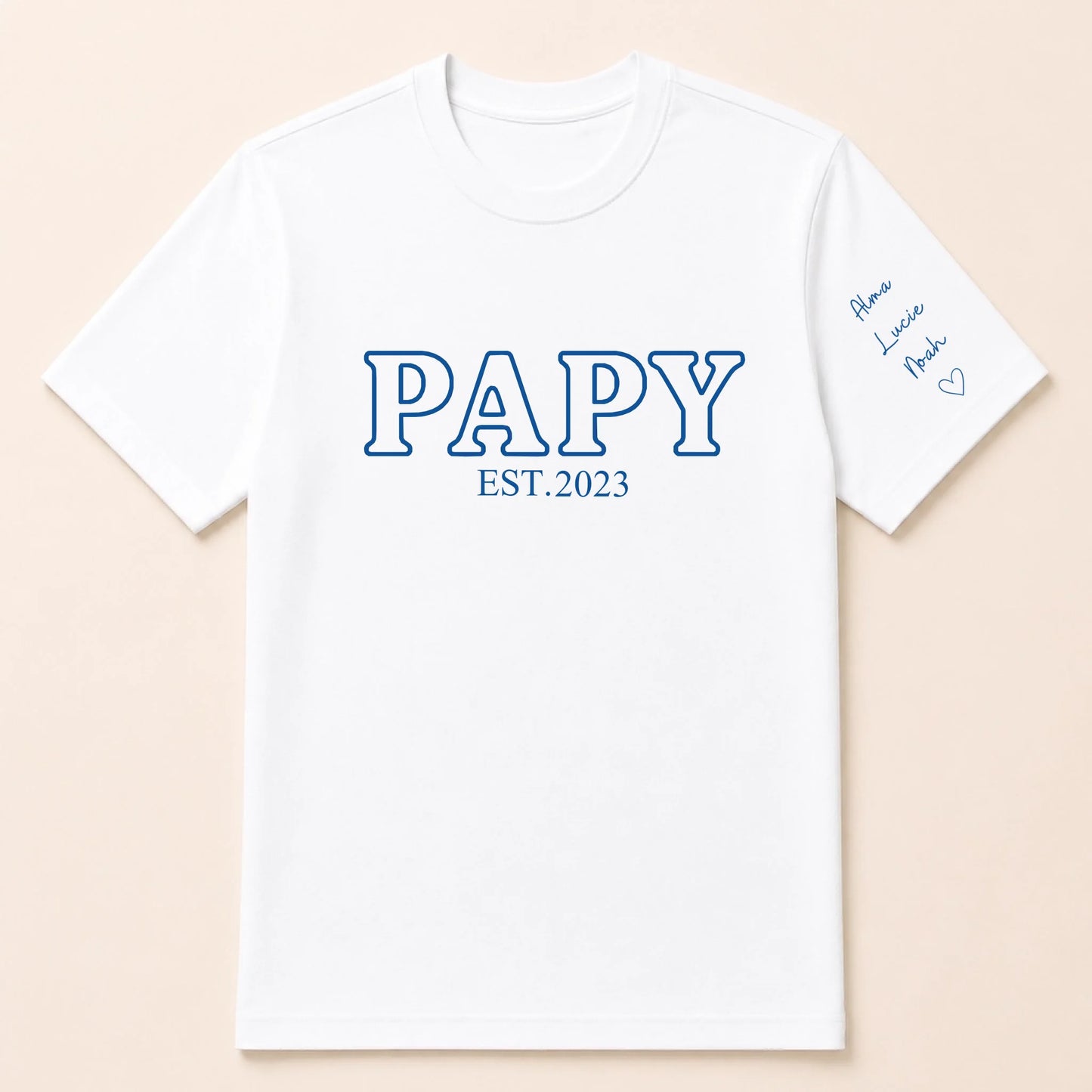 T-shirt personnalisé papy - Papy est – vue 7