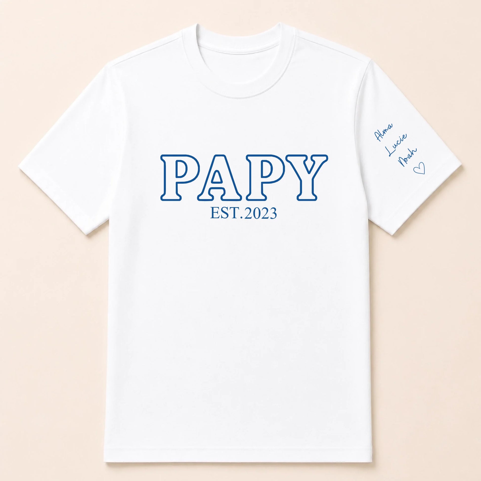 T-shirt personnalisé papy - Papy est – vue 7