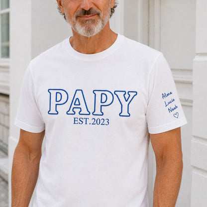 T-shirt personnalisé papy - Papy est