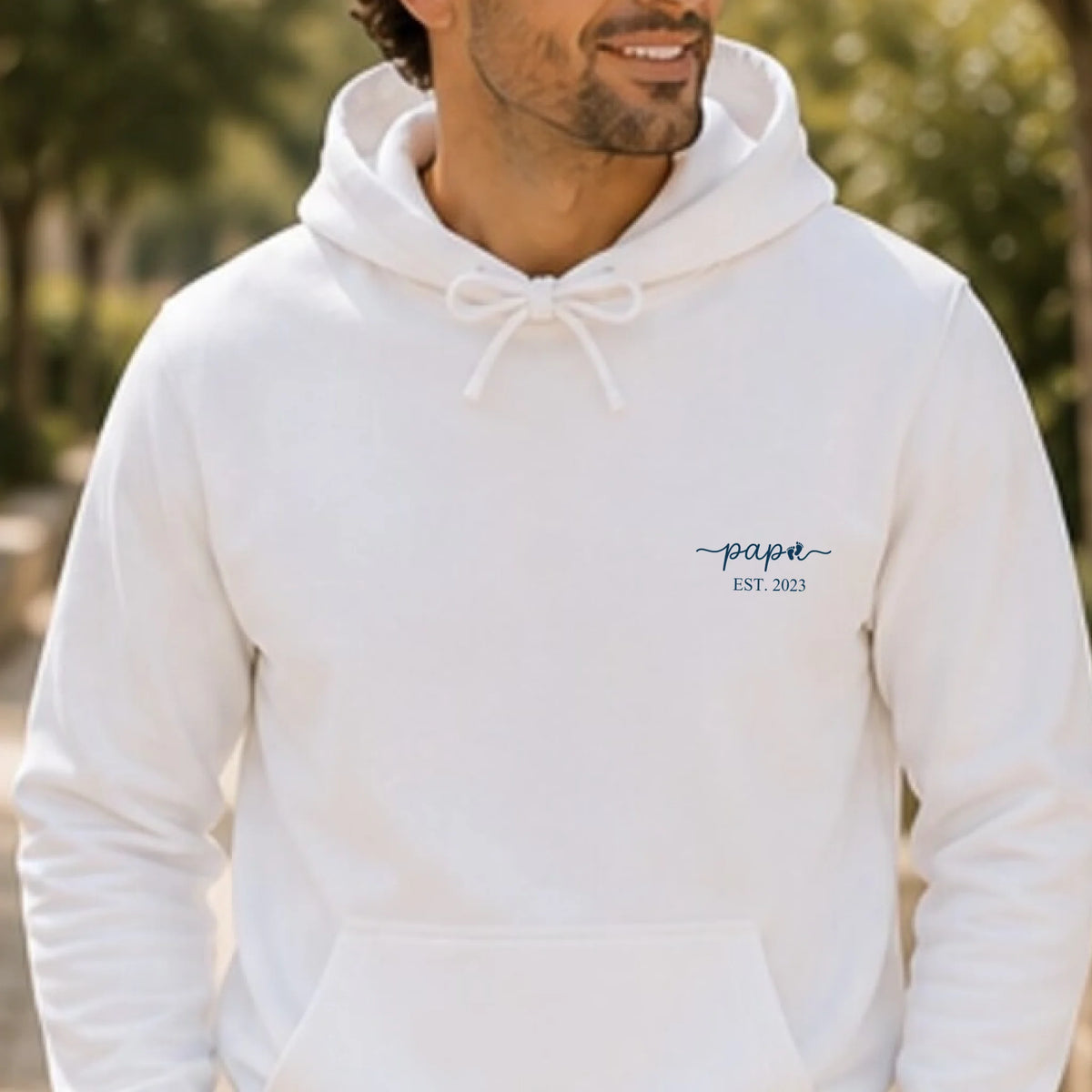 T-shirt personnalisé futur père - Année à personnaliser – vue 24