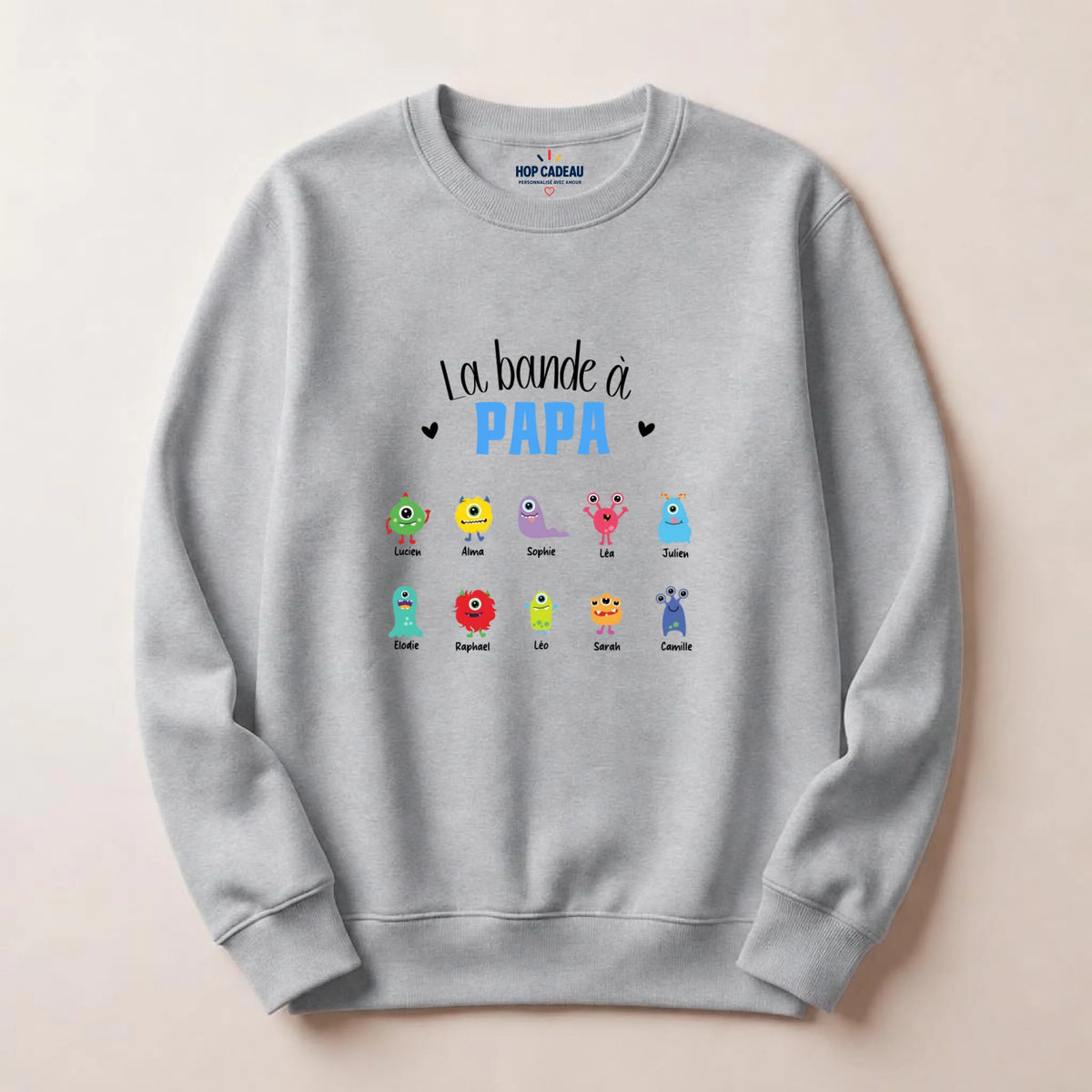 T-shirt personnalisé papa - La bande à papa – vue 21