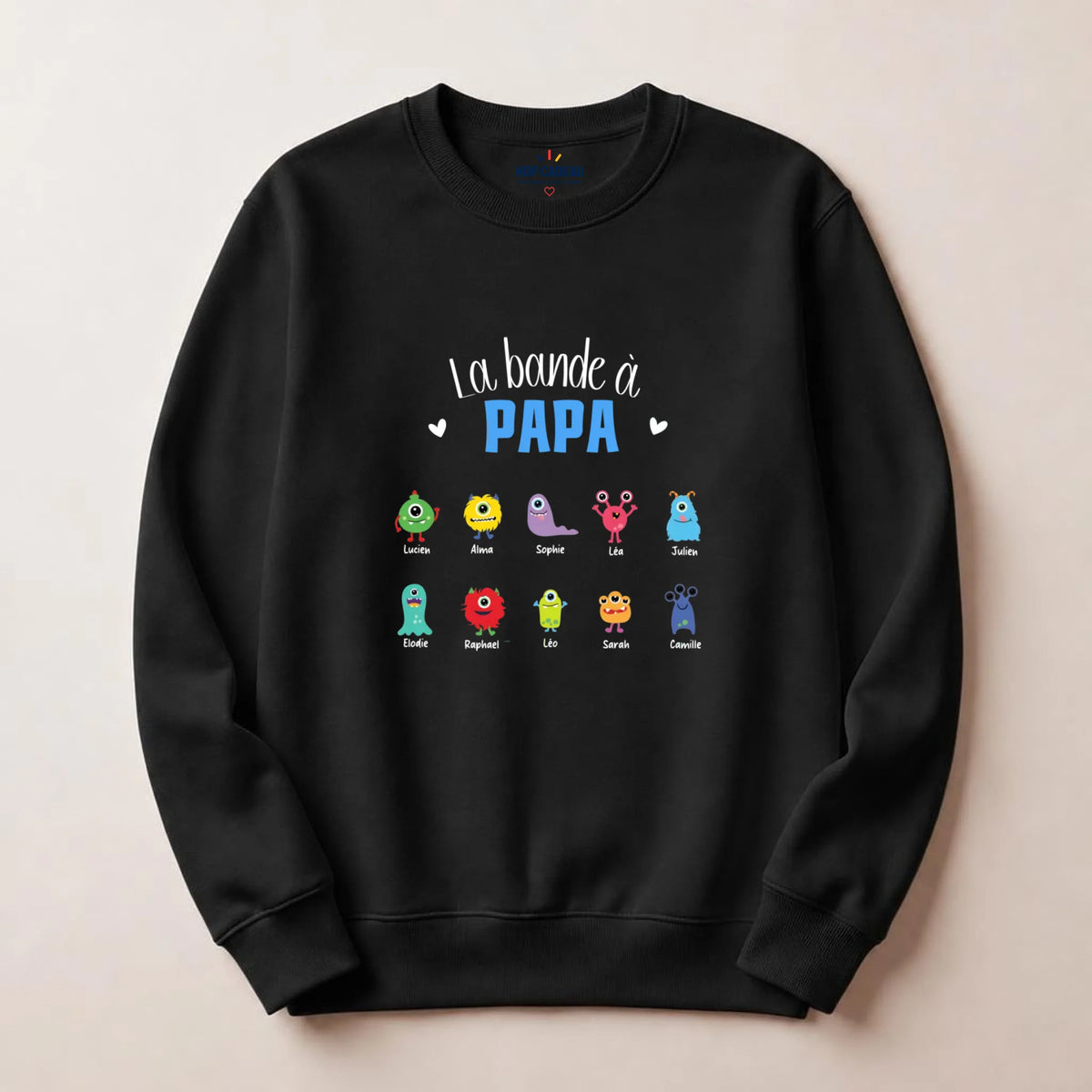 T-shirt personnalisé papa - La bande à papa – vue 26