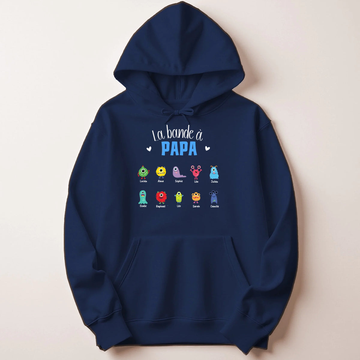 T-shirt personnalisé papa - La bande à papa – vue 33