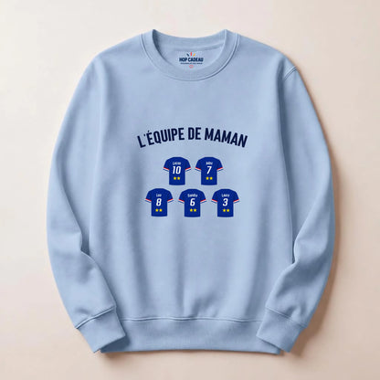 T-shirt Maman personnalisé – L’équipe de Maman – vue 18