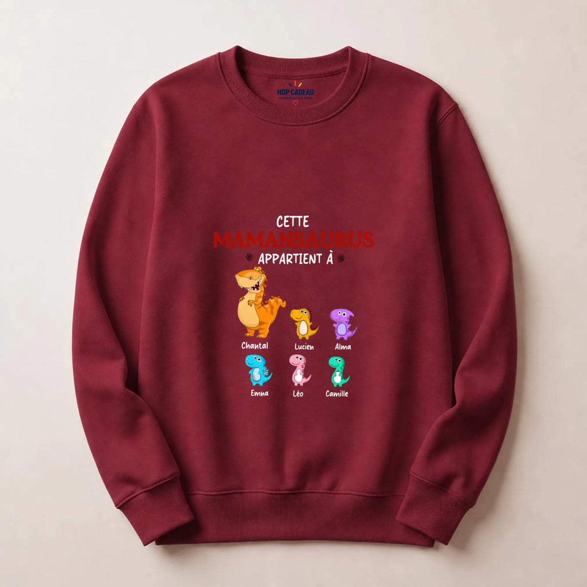 T-shirt Maman personnalisé – Mamansaurus – vue 22