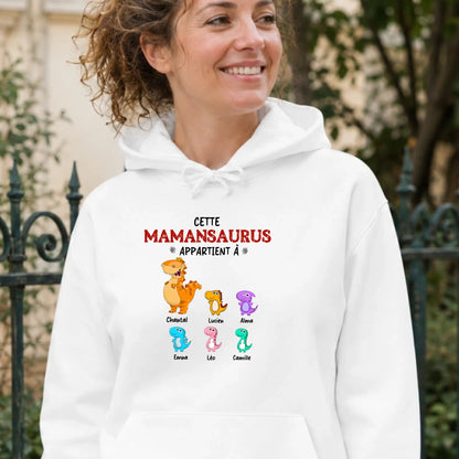 T-shirt Maman personnalisé – Mamansaurus – vue 27
