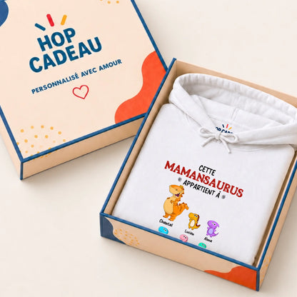 T-shirt Maman personnalisé – Mamansaurus – vue 28