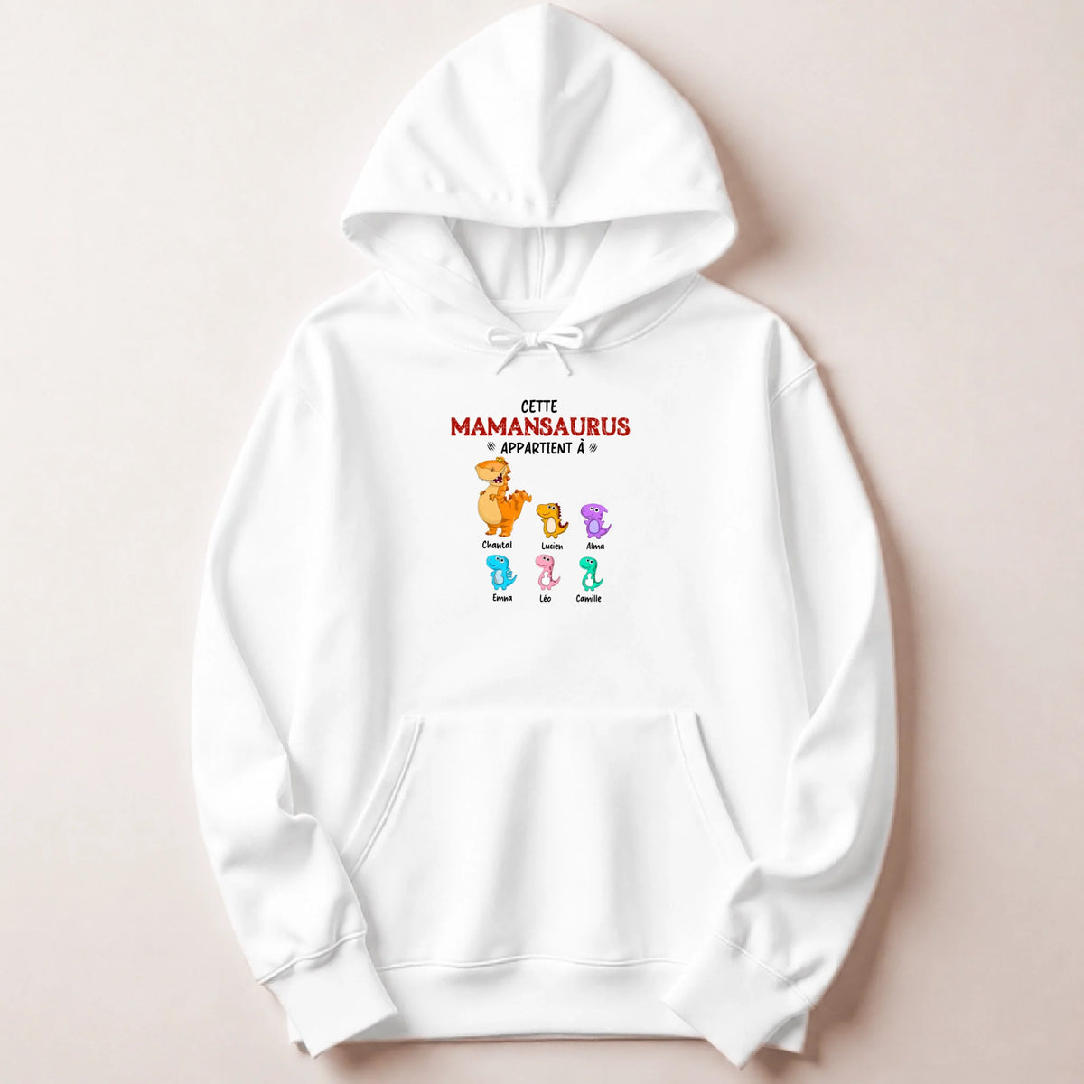 T-shirt Maman personnalisé – Mamansaurus – vue 34