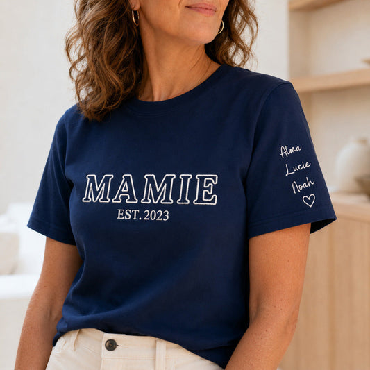 T-shirt personnalisé mamie - Future mamie – vue 2