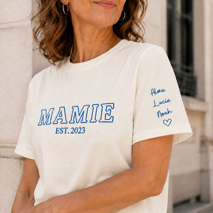 T-shirt personnalisé mamie - Future mamie – vue 3
