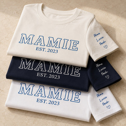 T-shirt personnalisé mamie - Future mamie – vue 6