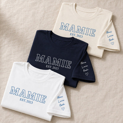 T-shirt personnalisé mamie - Future mamie – vue 7