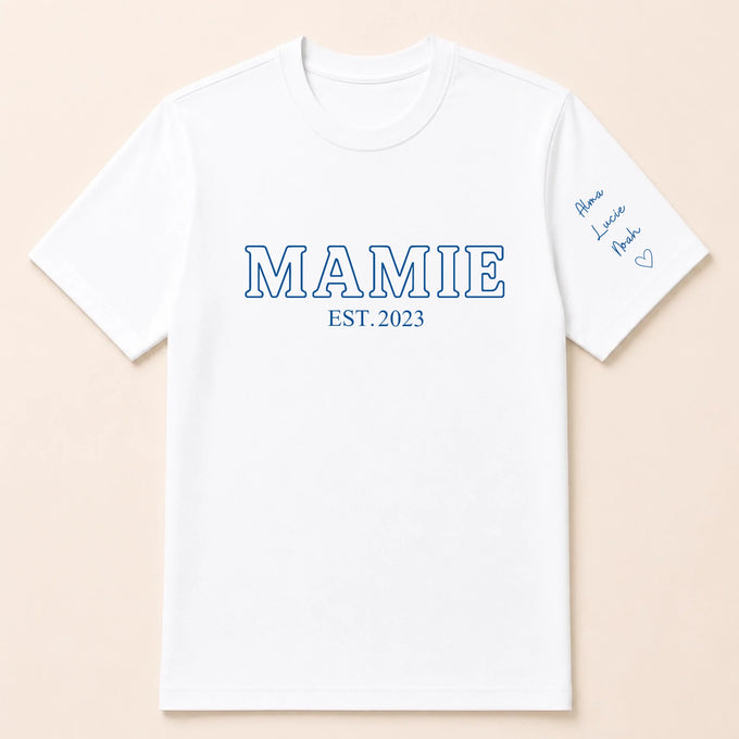 T-shirt personnalisé mamie - Future mamie