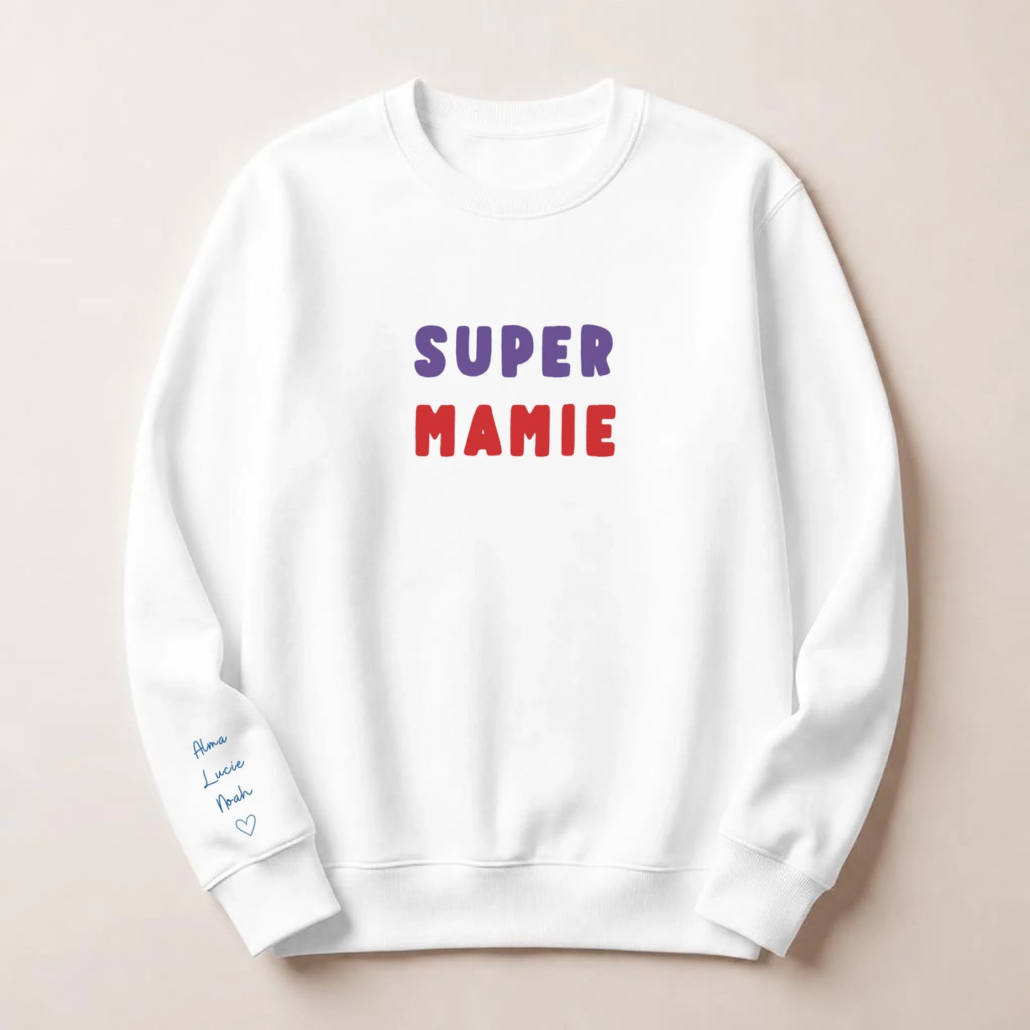 T-shirt personnalisé mamie - Super mamie – vue 20