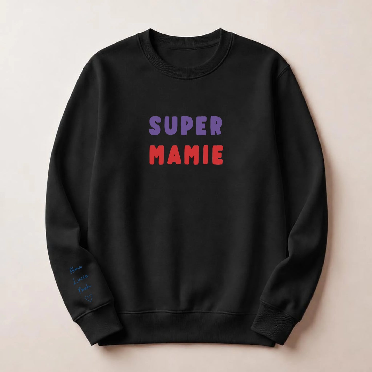 T-shirt personnalisé mamie - Super mamie – vue 21