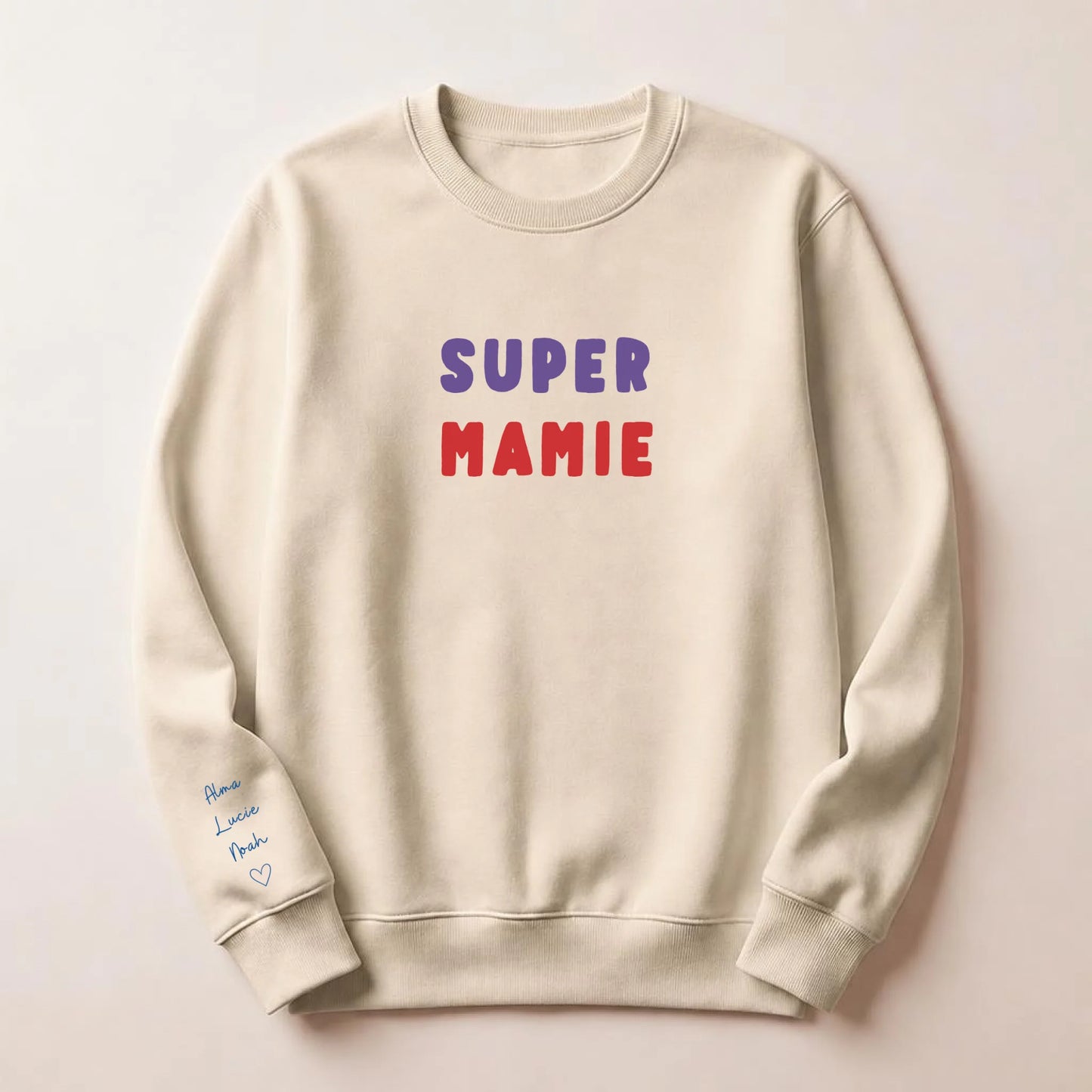 T-shirt personnalisé mamie - Super mamie – vue 22