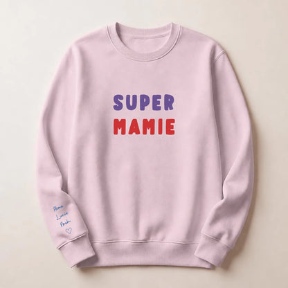 T-shirt personnalisé mamie - Super mamie – vue 23