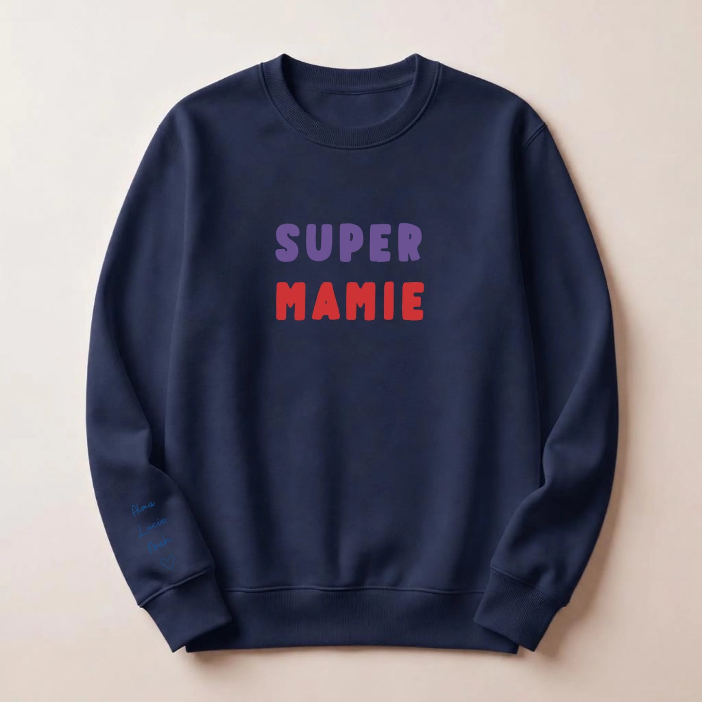 T-shirt personnalisé mamie - Super mamie – vue 25