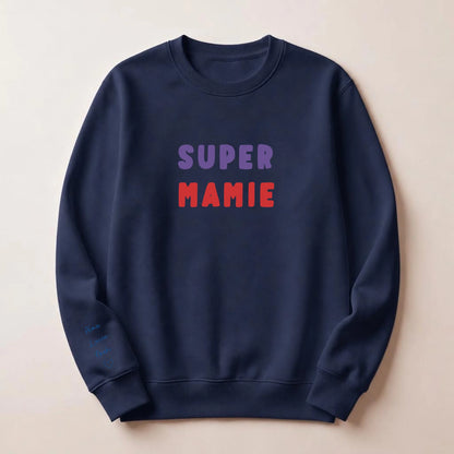 T-shirt personnalisé mamie - Super mamie – vue 25