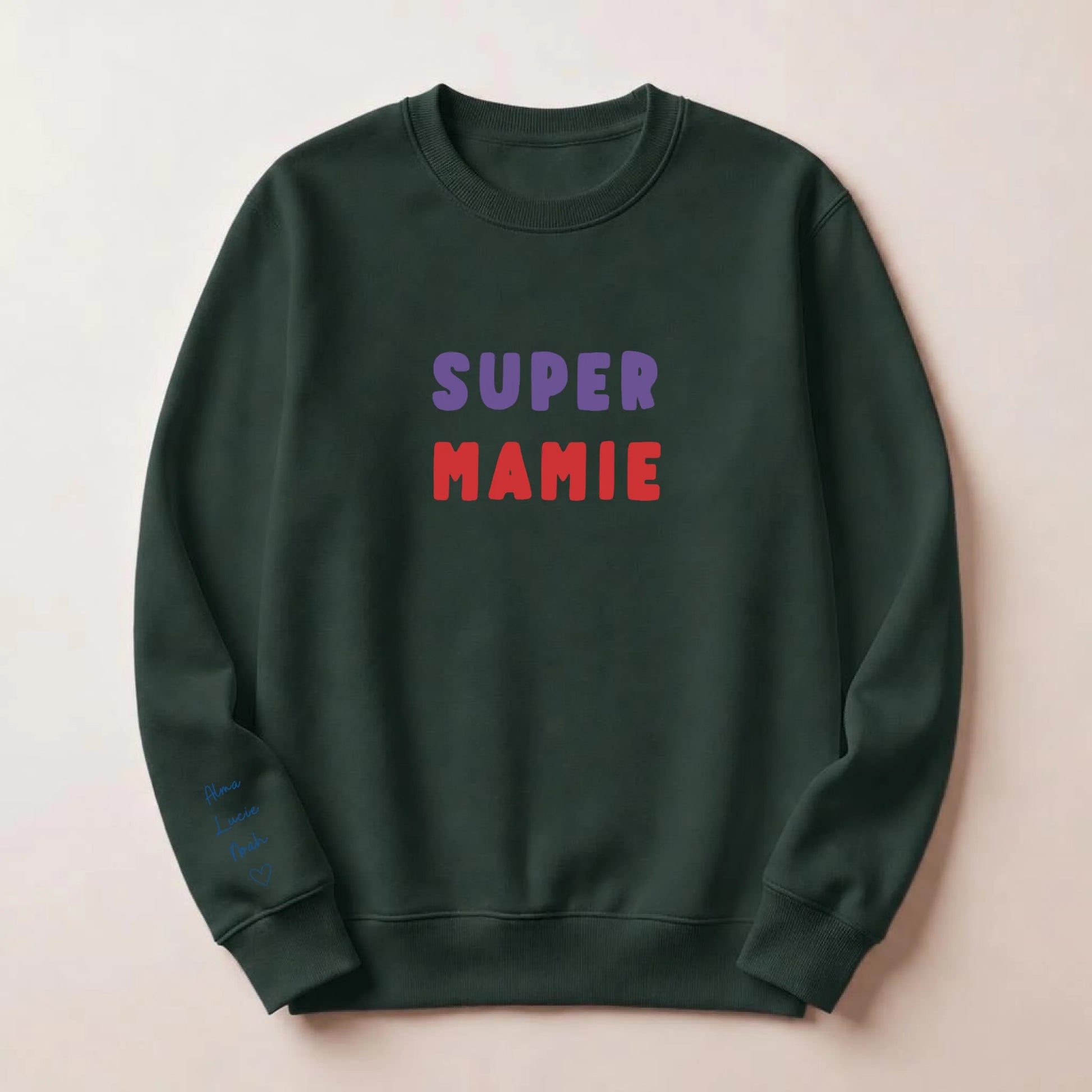 T-shirt personnalisé mamie - Super mamie – vue 27