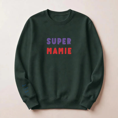 T-shirt personnalisé mamie - Super mamie – vue 27