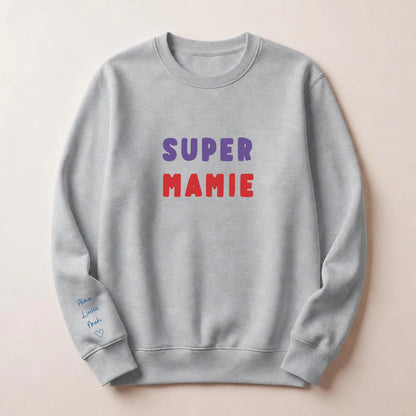 T-shirt personnalisé mamie - Super mamie – vue 28