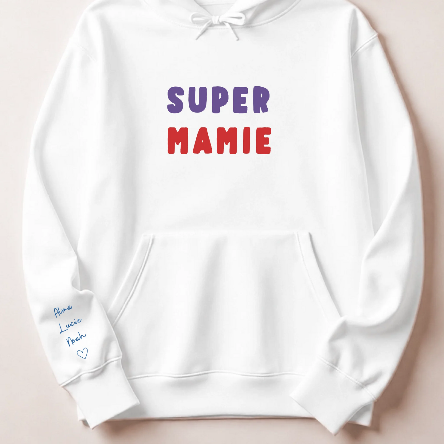 T-shirt personnalisé mamie - Super mamie – vue 29