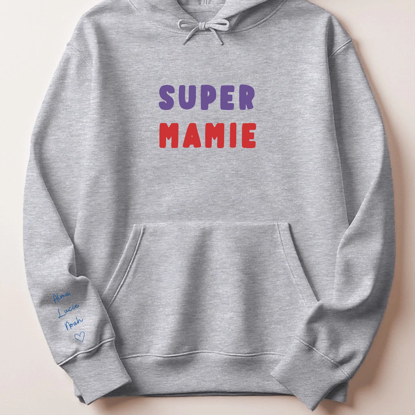 T-shirt personnalisé mamie - Super mamie – vue 30