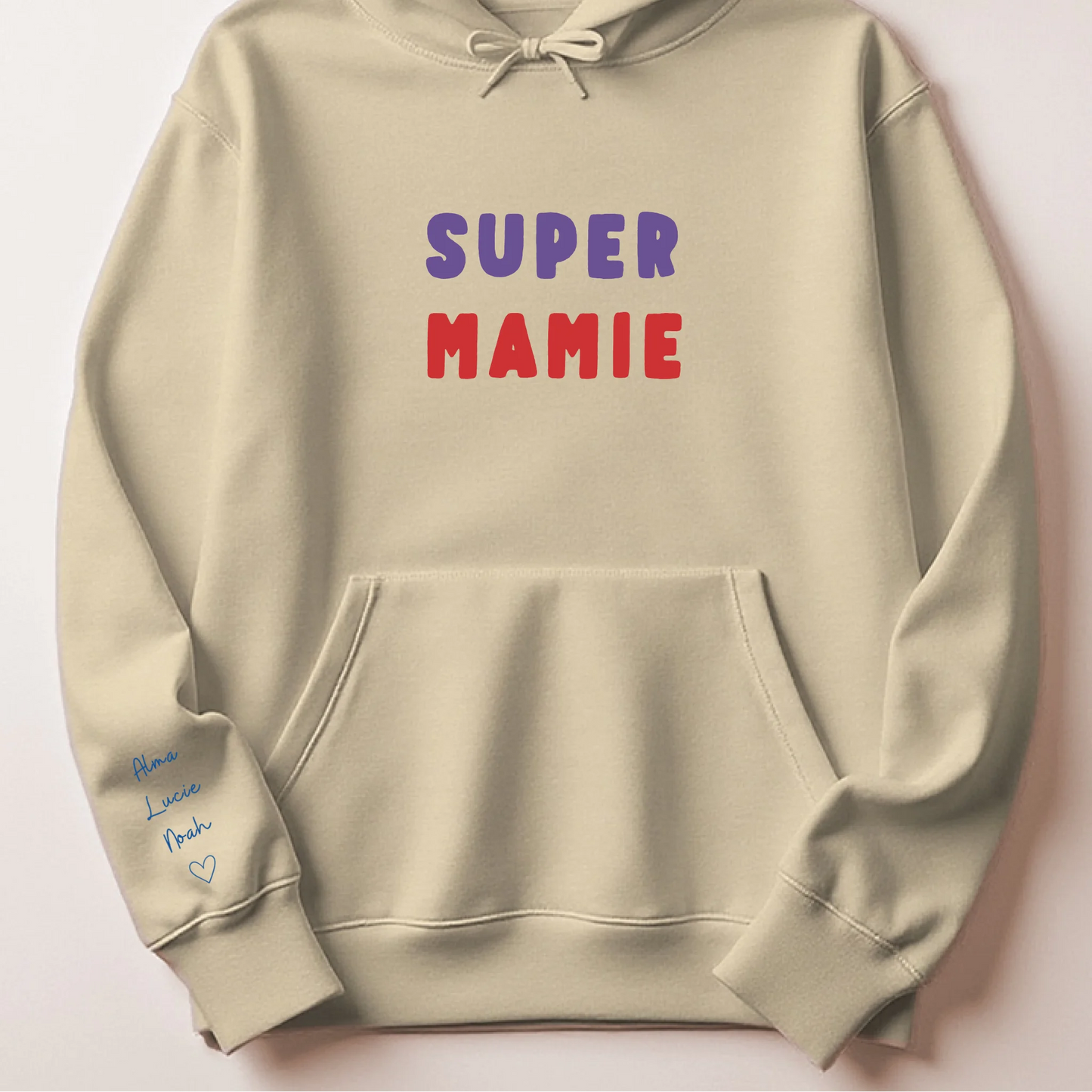 T-shirt personnalisé mamie - Super mamie – vue 31