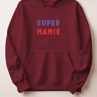 T-shirt personnalisé mamie - Super mamie – vue 32