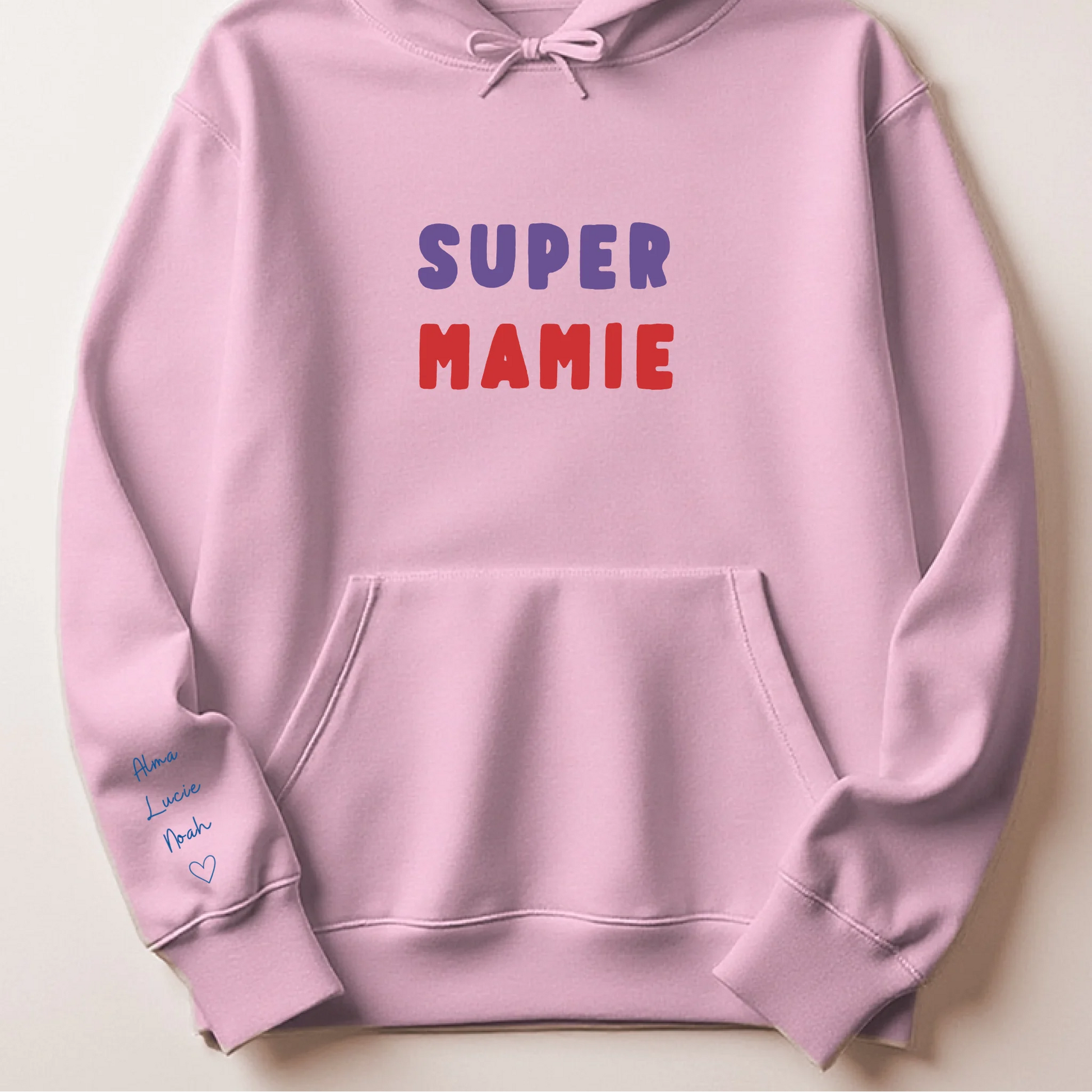 T-shirt personnalisé mamie - Super mamie – vue 34